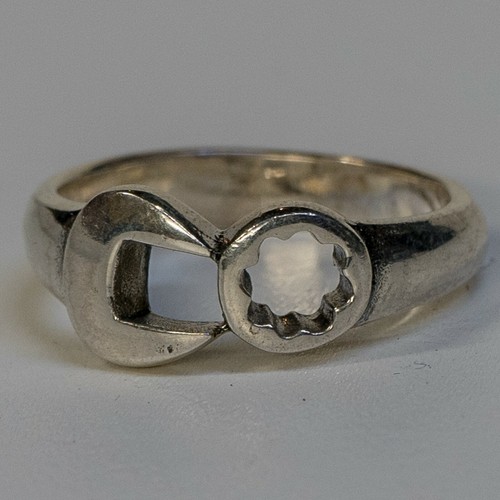 Bague anneau outil clé 925 - anneau,