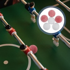  6 Pcs Mini Balles Foot Babyfoot Accessoires De Machines Football Table