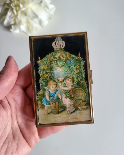 Ancien etui porte - porte, en