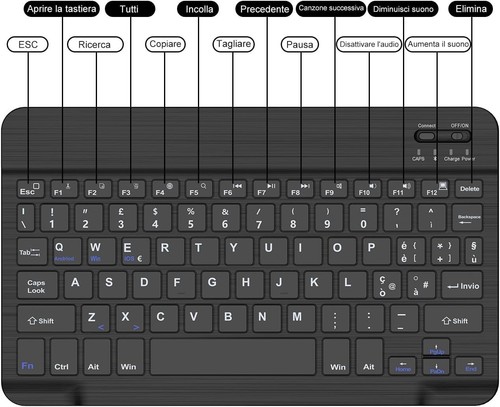Mini clavier pour ipad - clavier, pc