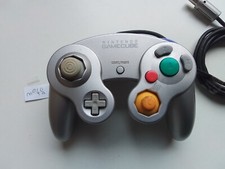 Manette Officielle Nintendo d’origine Argentée Silver pour Console Gamecube !