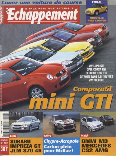 Echappement 407 2001 - echappement, n°407