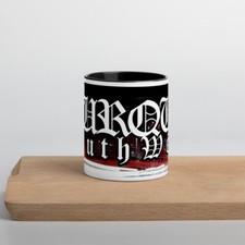 Burque mug with - oe,