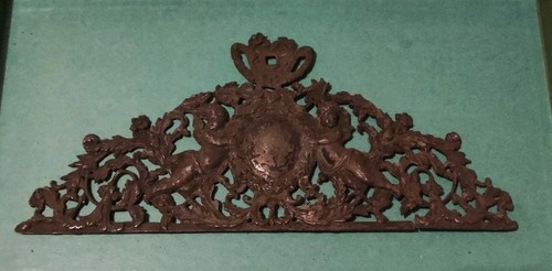 Fronton étain ou autre - en,