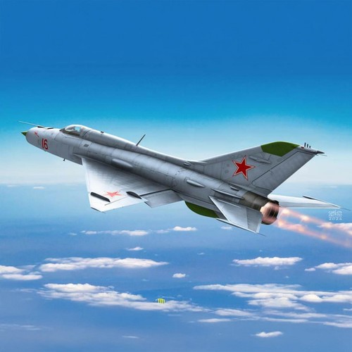 Avion mig 21pf fishbed 48 - fishbed-d, 1/48