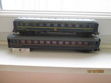 2 wagons voyageurs CIWL jouef