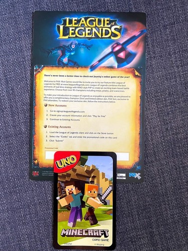 Rare pax exclusive cards - cards,