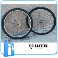 Ensemble Roues Rétro 26 " Vtt WTB / Stx + Cassette 8v + Housses Primal Raptor