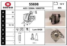 ALTERNATEUR FIAT PANDA 1000