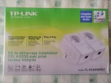 TP-LINK AV200 TL-PA2015KIT Powerline Adapter Kit 2X CPL 200Mbps RJ45 