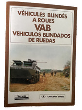 ANCIEN CATALOGUE PUBLICITAIRE AUTO MILITAIRE ARMÉE CHAR SAVIEM RENAULT VAB