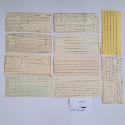 Lot vintage univac - lot, &