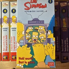 LES SIMPSONS VHS LOT 15