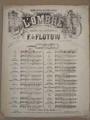 Partition ancienne piano - partition,