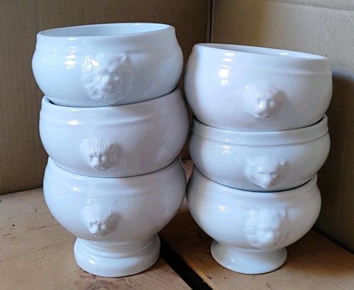 Bols soupe tête de - tête, lion