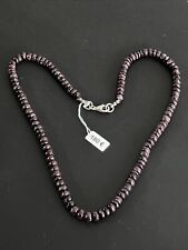 Très Beau Collier Pendentif créateur Argent Massif Ethnique perle de sugilite