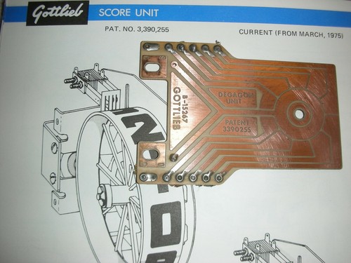 Compteur flipper gottlieb - flipper,