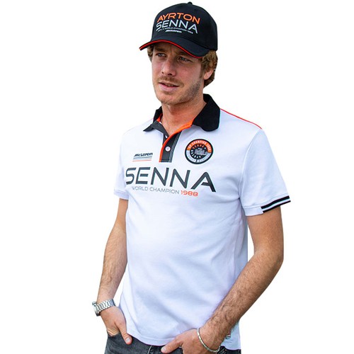 Ayrton senna polo shirt - ayrton,