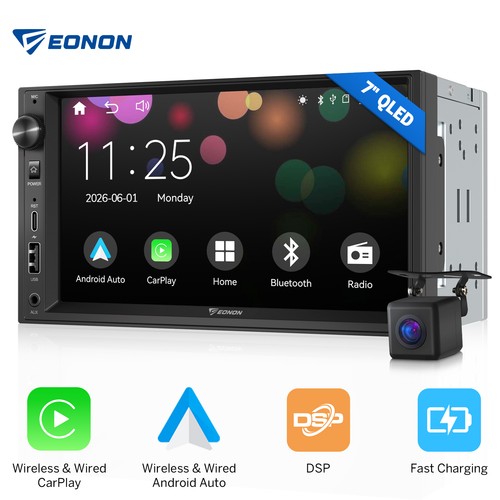 Eonon double din inch - 7", qled