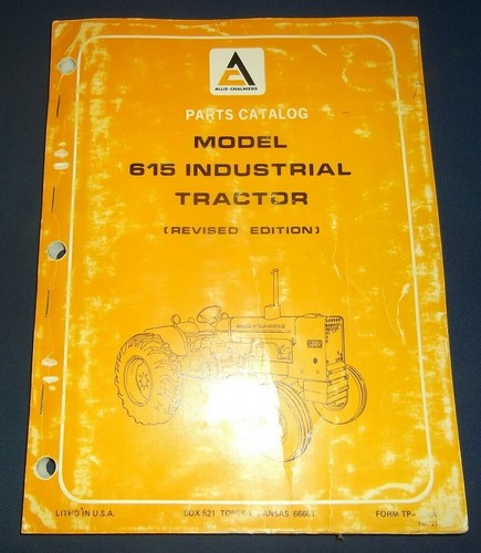 Allis chalmers 615 - chalmers, manuel