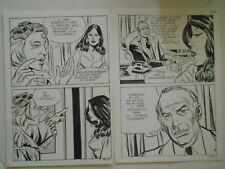 Elvifrance 4 planches originales  de fumetti style Elvifrance! état neuf