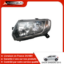 🇫🇷 PHARE GAUCHE DACIA SANDERO II Phase 1 2012-... ➤260601236R ♻️