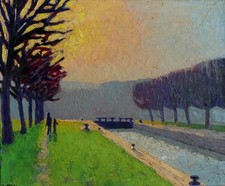 Tableau Ancien Albert FALTE