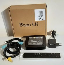 Décodeur TV HD 4k - Bouygues BBOX android + telecommande- Neuf