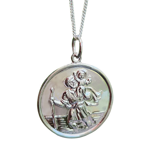 Collier pendentif argent - collier, en