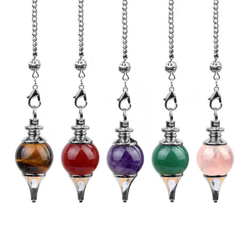 Pendule radiesthésie cristal - pendule,