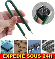 ✅Extracteur Statique IC Outil Retrait Commutateur Clavier Mécanique Antistatique