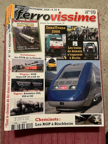 Revue ferrovissime 10 - revue, n°10