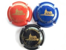 Capsule de Champagne Tissier Noël 3ème millenaire Lot de 3