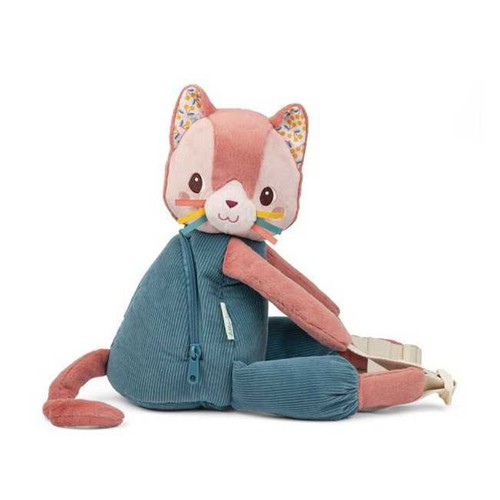 Sac dos peluche jeanne - -,