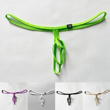 Mini slip sexy homme sous vêtement avec fine ceinture pochette de séparation s