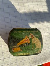 Boîte Aiguilles Gramophone LA VOIX DE SON MAITRE  JE VENDS PLUSIEURS BOITES