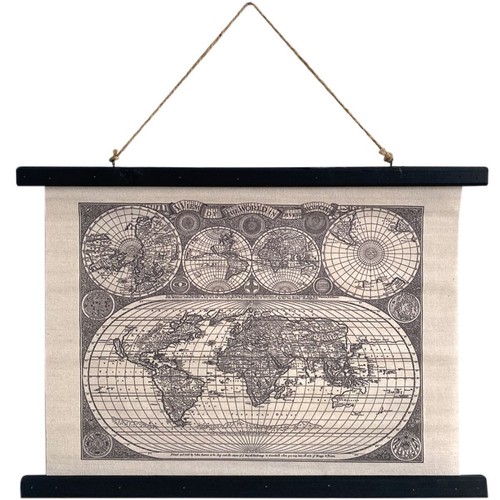 Toile déco view the world - view, of