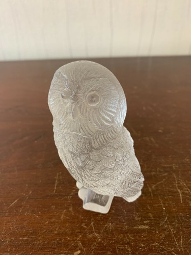 Chouette cristal lalique ou - lalique,