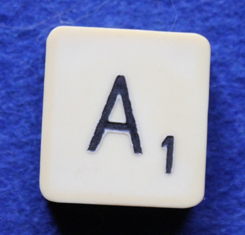 Lettre pour jeu de scrabble - a,