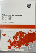 GPS NAVIGATION EUROPE V11 SD CARD VW TOUAREG 7P6051236AT