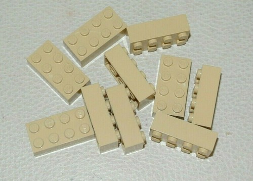 Lego lot 10x brique 4 - lot, 2