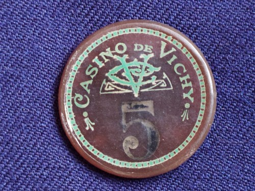 Ancien jeton casino du - du,