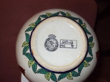 Emaux de Louvière Vase  en porcelaine  neuf avec sa boite