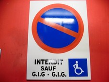 Panneau Interdit de Stationner