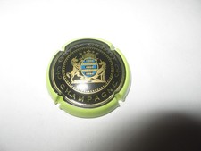 1 capsule de champagne De Chassey Guy N°21b contour vert pomme