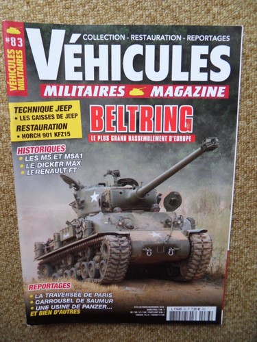 Véhicules militaires magazine