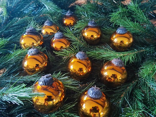 Boules noël anciennes - x, de