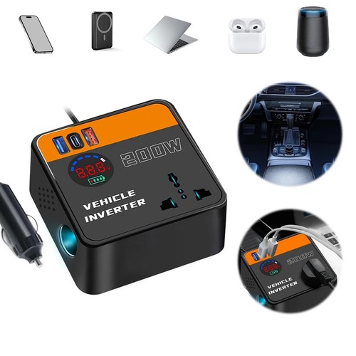 Onduleur voiture 200w avec - onduleur,