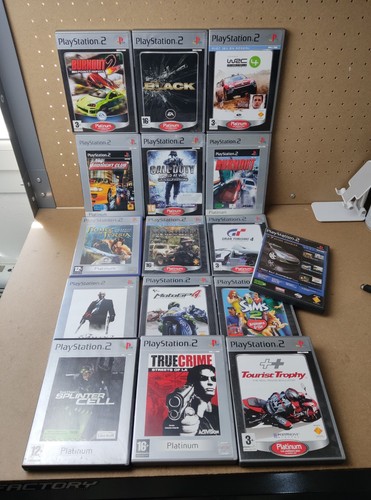 Lot jeux jeu ps2 - ps2, platinum