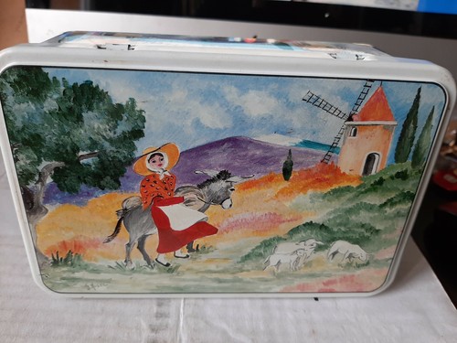 Boite metal biscuits - en,